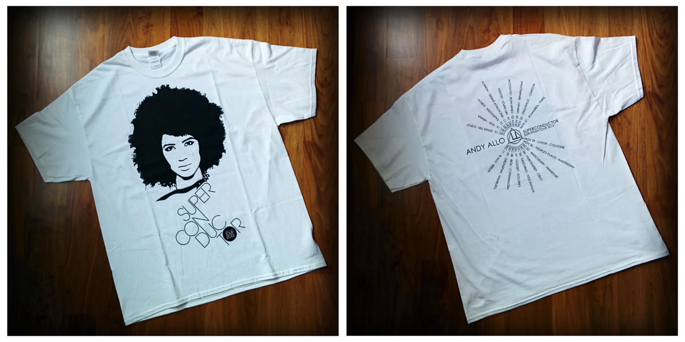 Superconductor EU Tour T-shirt